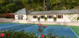 #14_Tennis court facing vintage bowling alley